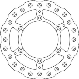 Disque de frein fixe