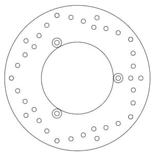 Disque de Frein Fixe YAMAHA YP400 MAJESTY - Homologué TÜV