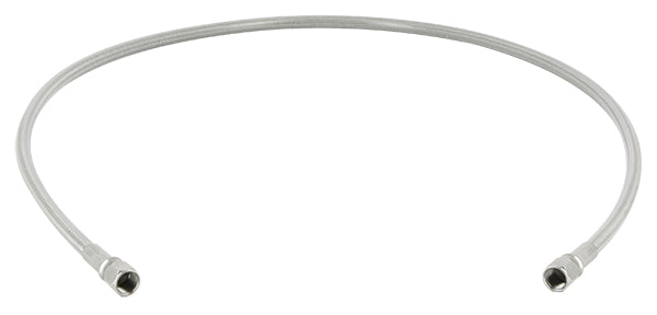 Durite 550mm - Raccords Pré Sertis Gaine Transparente