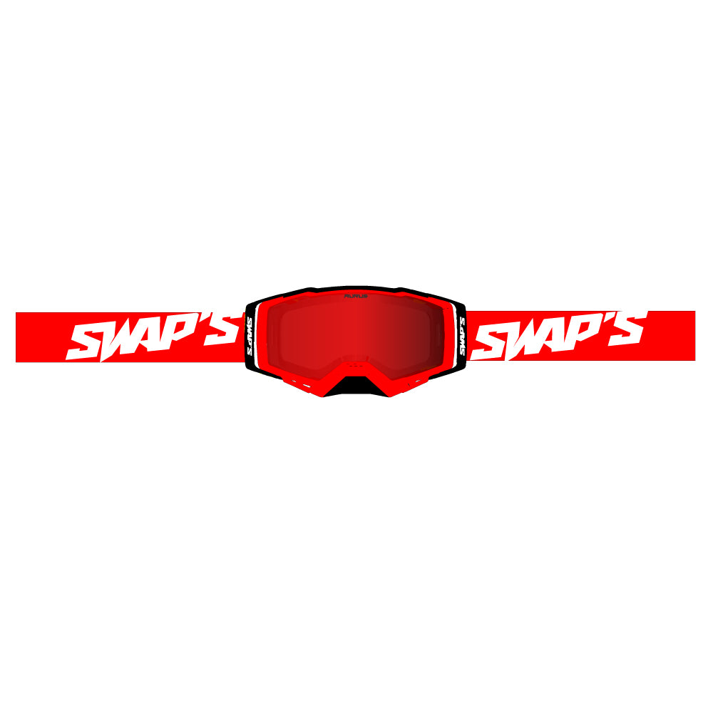 Masque cross AURUS LITE Rouge – Image 2