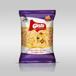 GUSTO CORN PUFFS CHEESE 6x80G