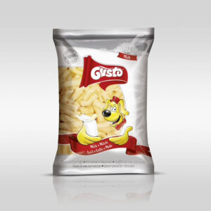 GUSTO CORN PUFFS MILK 6x80G