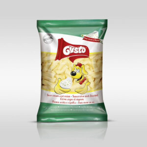 GUSTO CORN PUFFS SOUR CREAM&ONION 12x80G