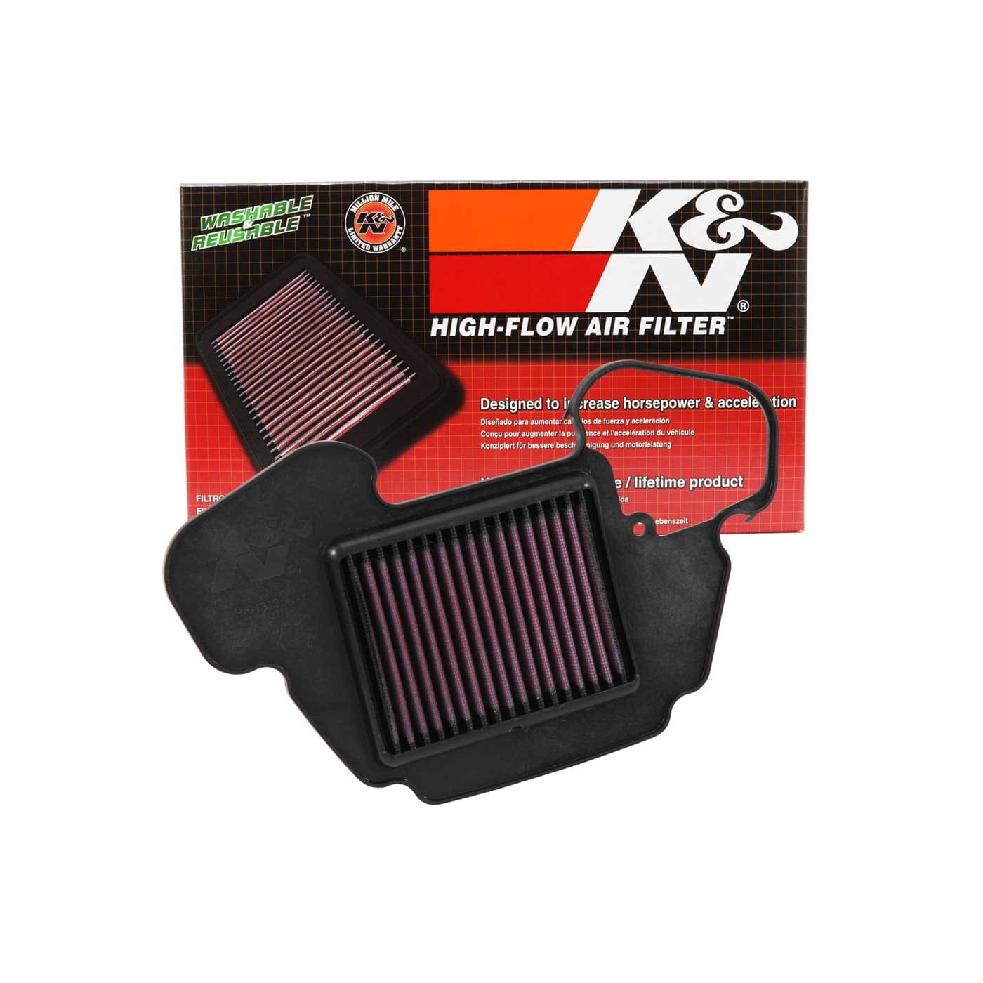 Filtre à air K&N - HONDA MSX125 2013-2019 – Image 5