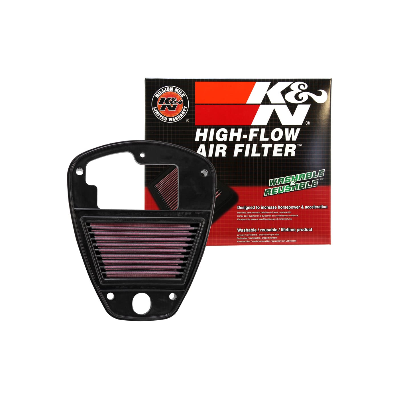 Filtre à air K&N - KAWASAKI VN900 VULCAN 2006-2018 – Image 2