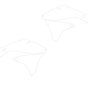 Kit De Protection Transparent Pour Plastiques - KAWASAKI KX-F 450