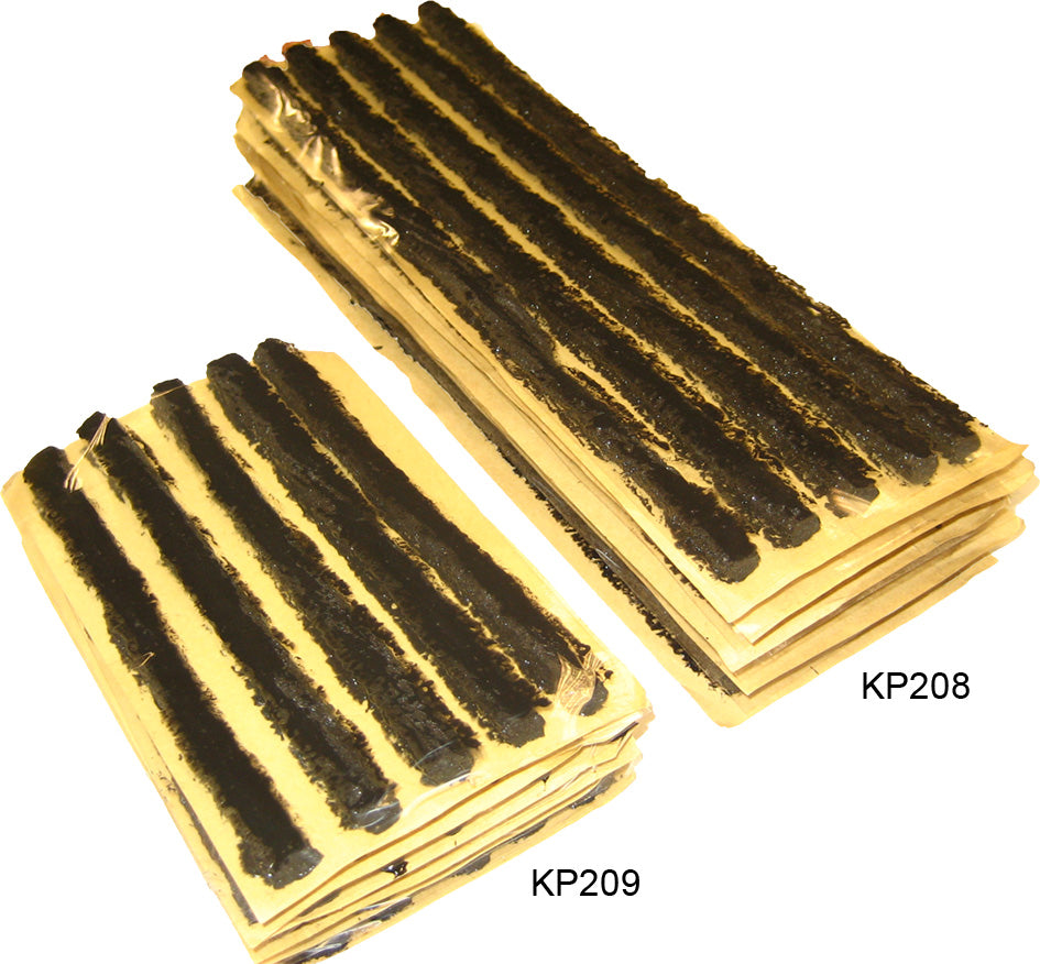 Mèches Courtes Réparation Pneu tubeless 30pcs - Long 10.5cm