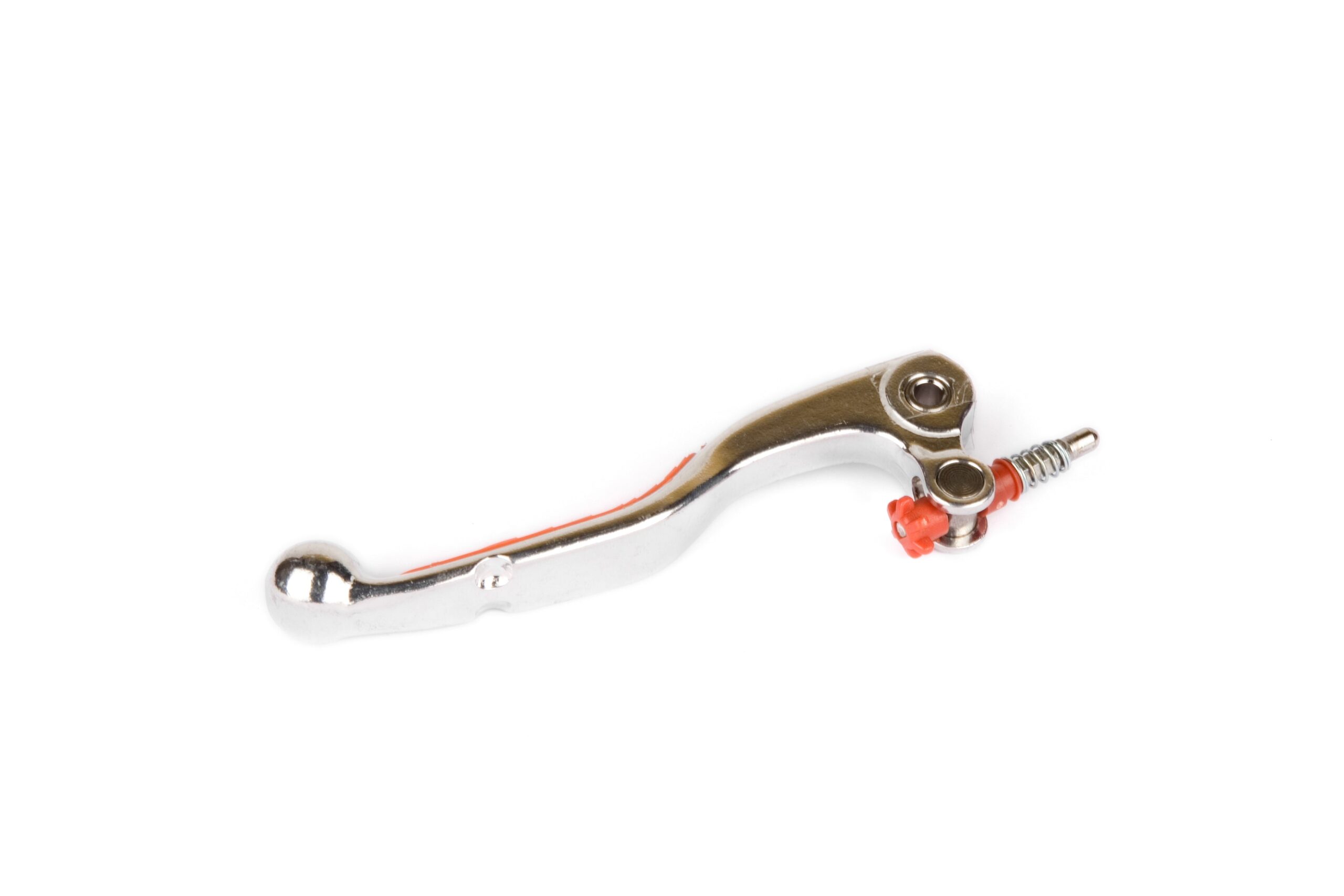 Levier d'embrayage pour HUSQVARNA et KTM chromé+ grip couleur orange