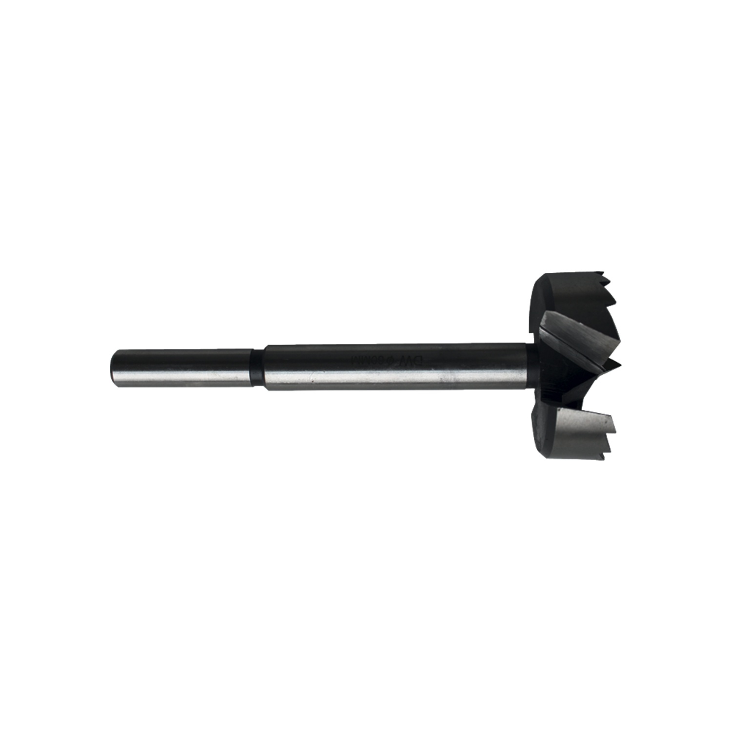 MECHE A FACONNER ACIER D60XLT.160 Q12,5X50 DROITE TYPE FORSTNER COUPE PÉRIPHÉRIQUE FRACTIONNÉE - 102.560.00 - LEMAN