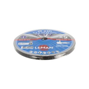 DISQUE TRONCONNAGE METAL 230X2.5X22.23 LOT X 5 F42 - 233049.05 - LEMAN