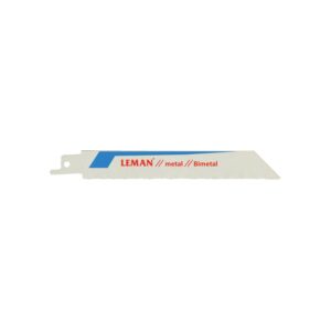 5 LS SABRE 130MM PAS 1,4MM BIM METAL/INOX/ALU - 7708.05 - LEMAN