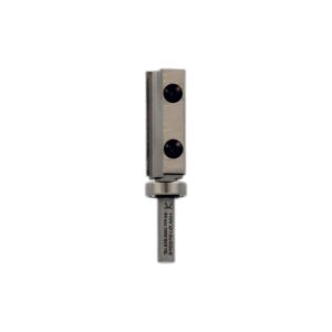 MECHE AFFLEUREUSE PLAQU. D19xLU12xLT51,5 2Z Q8  ROULEMENT SUPERIEUR - 838.700.12 - LEMAN