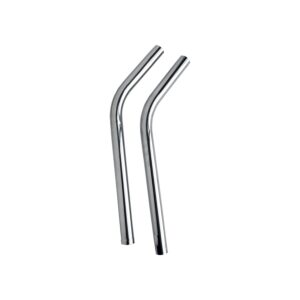 TUBES S EN ACIER CHROME 50 CM ( 2 PIECES ) Ø38 - LEM502 - LEMAN