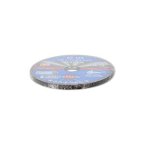 LOT DE 5 DISQUES TRONCONNAGE INOX 115X1.0X22.23 MP - SET05.1151049 - LEMAN