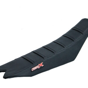 HOUSSE DE SELLE BETA RR-RS - TOP BLACK- SIDE BLACK-STRIPES BLACK
