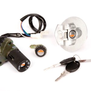 Kit complet contacteur à clef et trappe à essence Rieju Rs 2