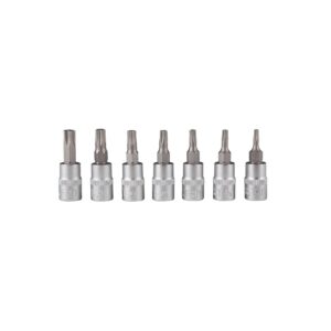 Jeu 7 douilles embouts ts 1/4" Ts10-ts15-ts20-ts25-ts27-ts30-ts40 - OM 7006 - CLAS Equipements