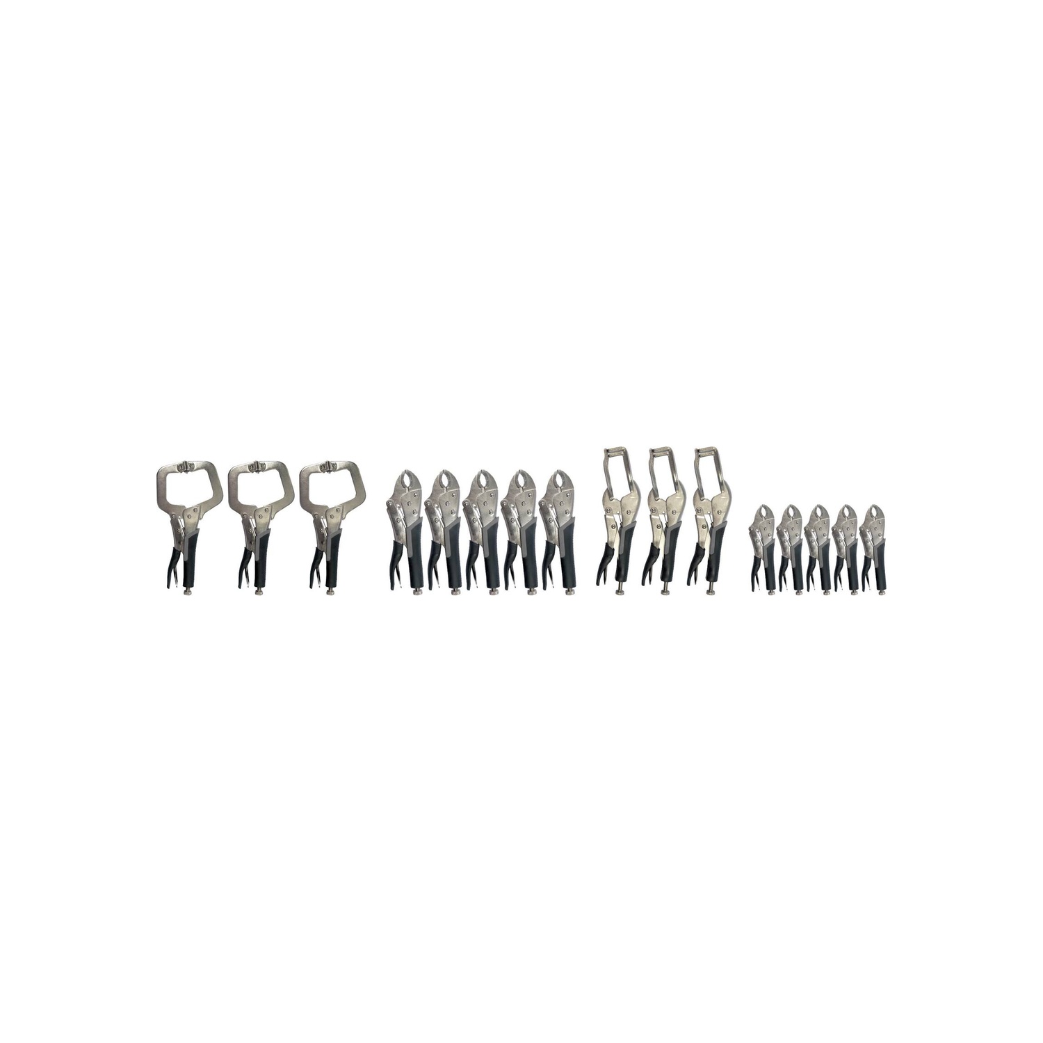 Lot de 16 pinces étaux - OM 8069 - CLAS Equipements