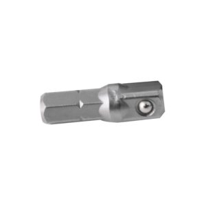 Adaptateur mâle 1/4" Hexagonal-1/4" carre L.25mm - OS 3255 - CLAS Equipements