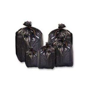 Sac 110l noir 45 microns le carton de 200 sp110std 680x1050mm - PROMOSAC - Sac poubelle 110 litres