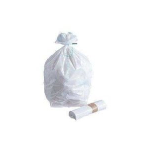 Sac poubelle 50l blanc - 14 microns - carton de 500 - PROMOSAC - Sac poubelle de 5 à 50 litres