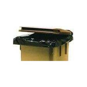Housse conteneur 330 l - 55 microns - le carton de 100 - PROMOSAC - Sac poubelle de 200 a 750 litres