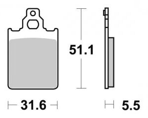 Plaquette PERFTEC R90 Semi-mét