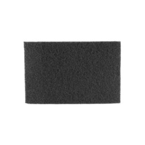 Tampon abrasif noir 15*23cm le lot de 10 - TAMPEL - HYGIENE CUISINE