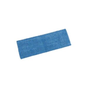 Frange microfibre bleue 50 cm microfibres bleue ,poches + languettes - TAMPEL - Le lavage