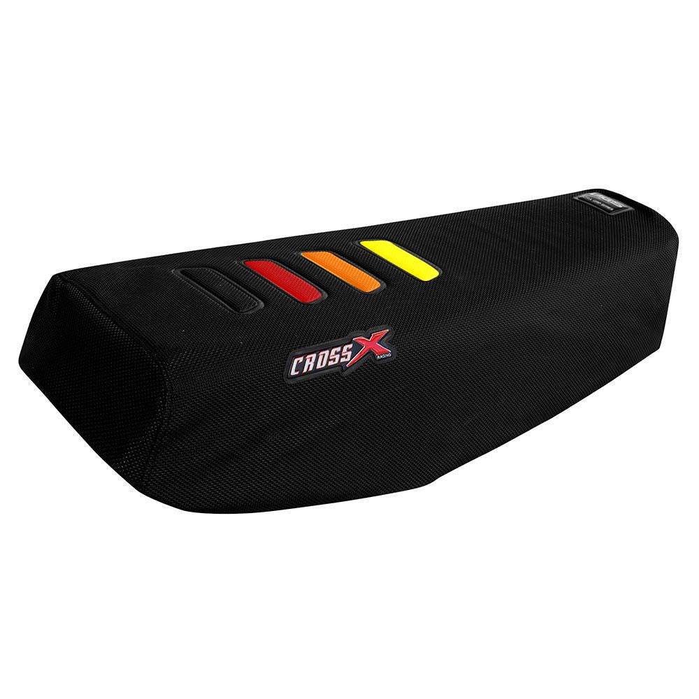 HOUSSE DE SELLE HONDA XLS 125 - UGS BLACK WAVE RED ORANGE YELLOW