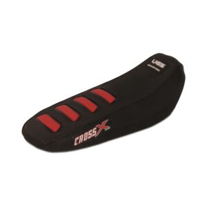 Housse de selle SURRON 2023 - COLOR WAVE, Couleur : Noir Rouge
