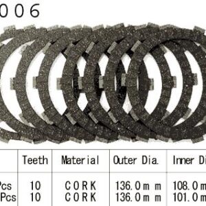 Kit Disques d'Embrayage Garnis Cbr900 Rr 1998/1999