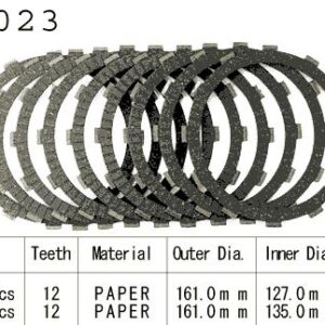 Kit Disques d'Embrayage Garnis Cbr1100 Xx 1997/1998