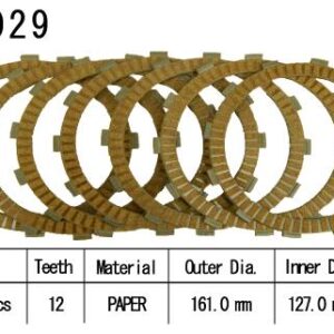Kit Disques d'Embrayage Garnis Cbr1100 Xx 1999/2002