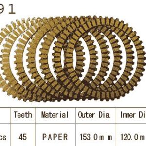 Kit Disques d'Embrayage Garnis Rf 600 R 1993/1998