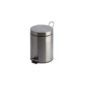 Poubelle a pedale 5 litres - VEP AVB222205 CHROME - Poubelle à pédale - VEPABINS