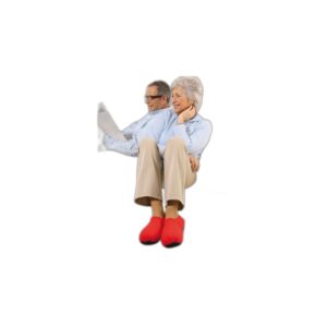 Chaussons de relaxation chauffants - Modèle femme