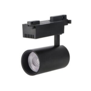 Spot LED sur Rail ProFast Noir 30W Monophasé 3000K - Ledme - GA3186