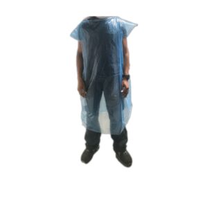 Carton de 400 surblouses pe-bd bleu translucide - PROMOSAC - Gants