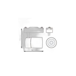 Spot Led Pour Voie Blanche Rapide 30W Monophasé - DSC 4500K - Ledme - LM3145