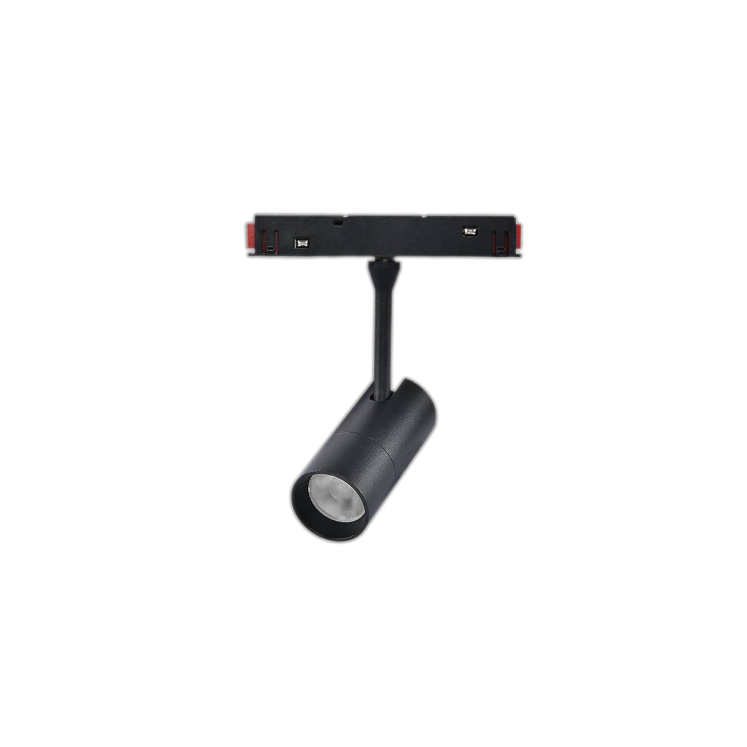Spot LED Série 16mm 7W pour Rail Magnétique Noir 48V 3000K - Ledme - LM3615
