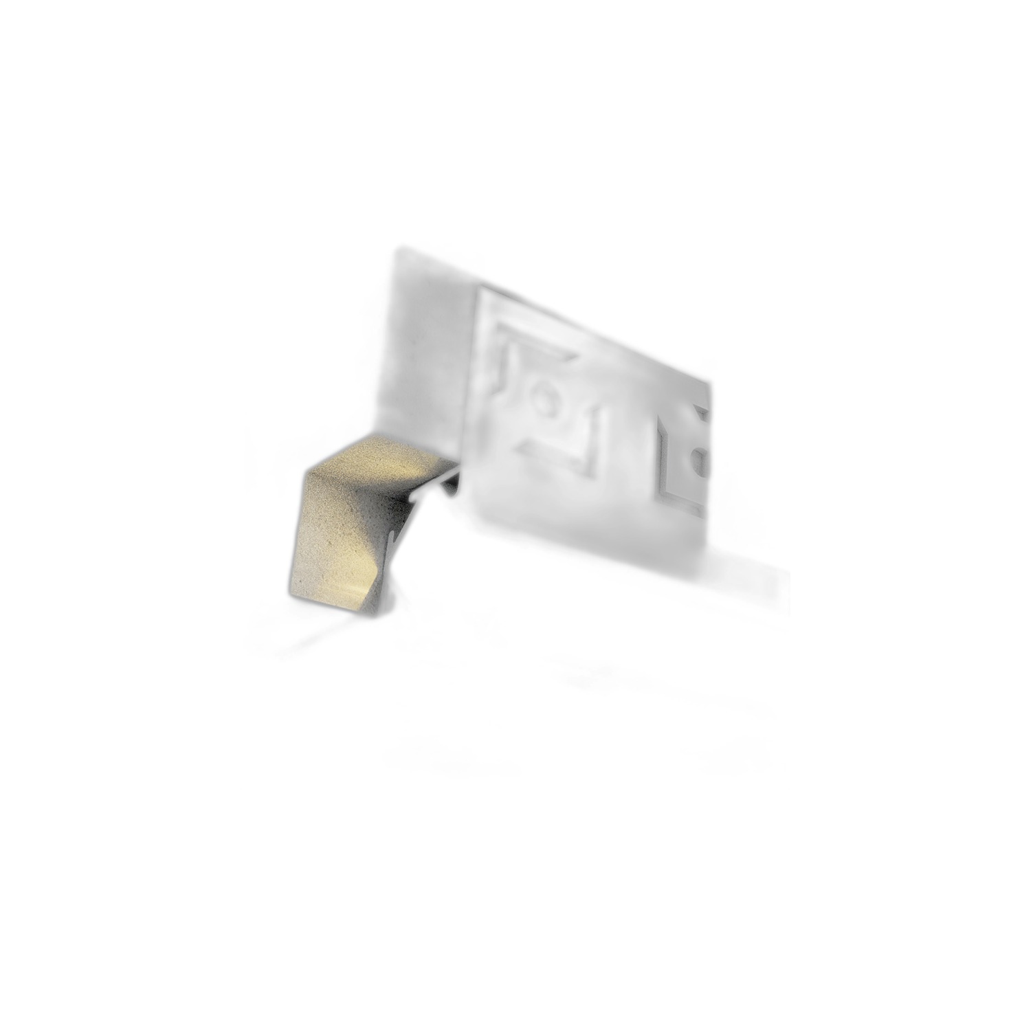 Profilé aluminium Tuc - 2 mètres Aluminium - Ledme - LM3877