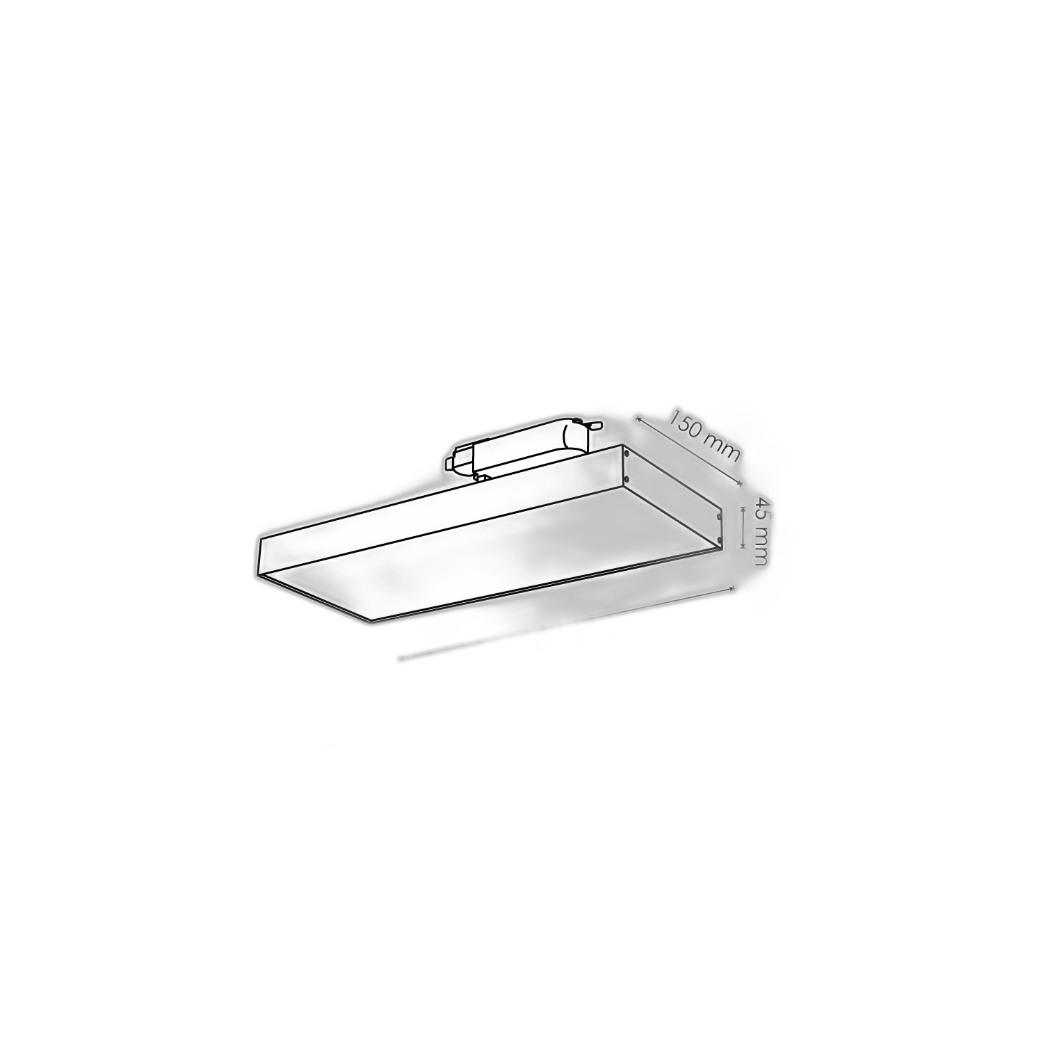 Spot Led pour Carril Promax Blanco 40W Monophasé - DSC 3000K - Ledme - LM5343 – Image 2