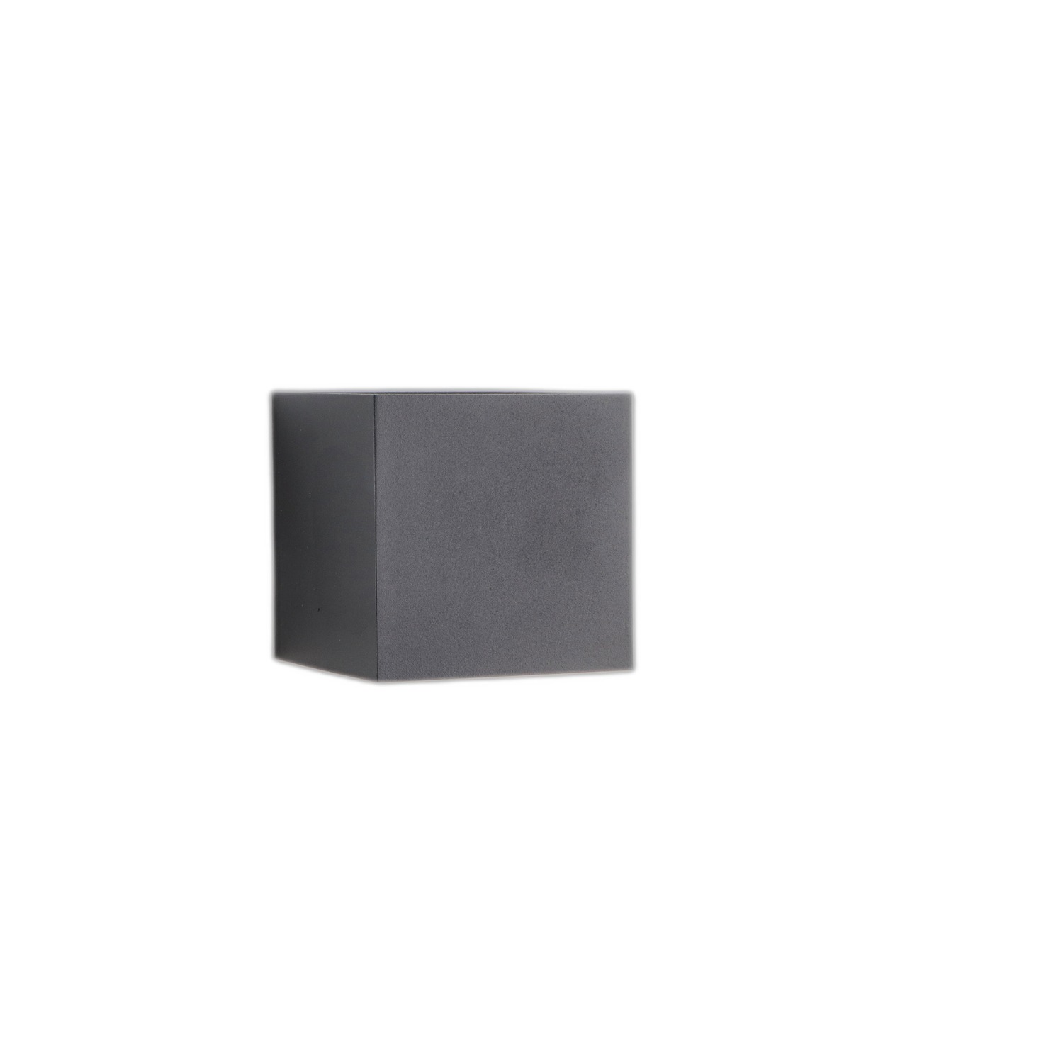 Applique LED Cube Noire 12W IP54 CCT - Ledme - LM6184