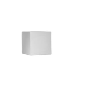Applique de Pared LED Cube Blanc 6W IP54 3000K - Ledme - LM6197