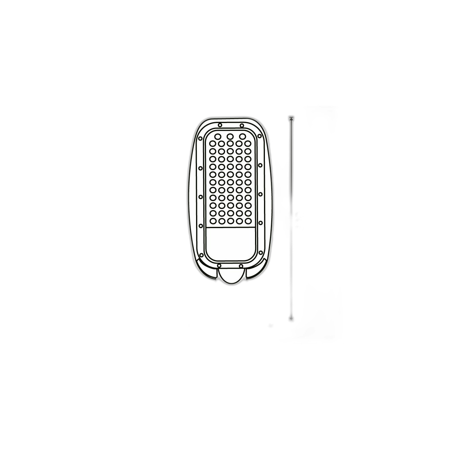 Farola Led Série Harlem 50W 2700K - Ledme - LM6553 – Image 2
