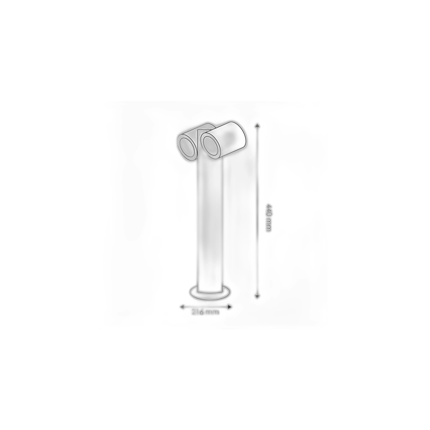Balise Urbaine Double - Ledme - LM7317 – Image 2