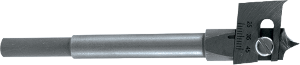 MECHE A BOIS EXTENSIBLE Q CYLINDRIQUE D15 A 45MM Acier - 211.515.40 - LEMAN – Image 2