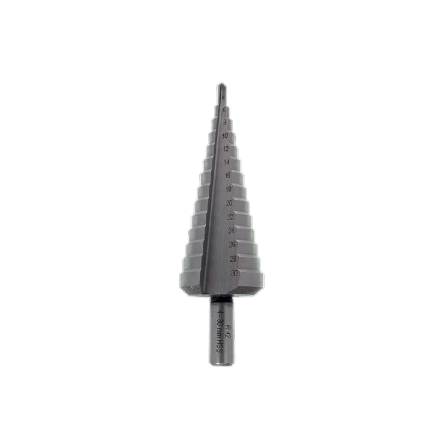FORET ETAGE ACIER METAL DIAMETRE 6-30 ETAGE TOUS LES 2 MM - 808.000.630 - LEMAN – Image 2