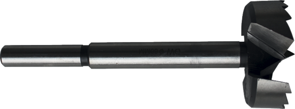 MECHE A FACONNER ACIER D60XLT.160 Q12,5X50 DROITE TYPE FORSTNER COUPE PÉRIPHÉRIQUE FRACTIONNÉE - 102.560.00 - LEMAN – Image 2